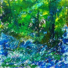 "BLUEBELL WOOD-DORSET 1971."