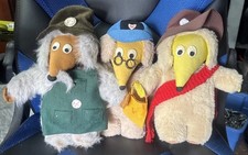Lot of 3 Musty Vintage Wombles