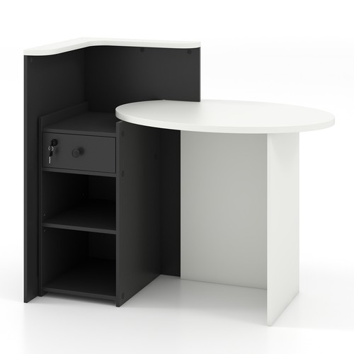 Office reception desk front - office,
