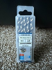 Bosch 10x PRO Metal HSS-G Twist Drill Bit Standard Length - Brand New