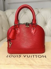 Louis Vuitton Alma Tote BB Red