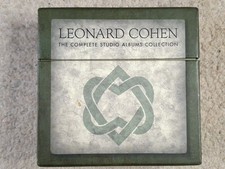 Leonard Cohen: The Complete Studio Albums Collection 11 CD Box Set Rock Pop Folk