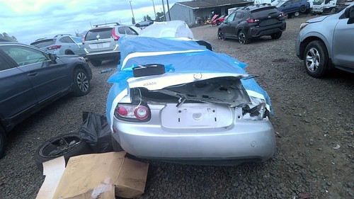Used front left door - front,