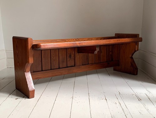 Antique pitch pine - pitch, church