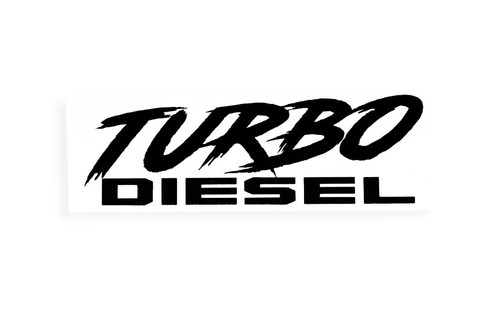 Turbo diesel bumper sticker - diesel,