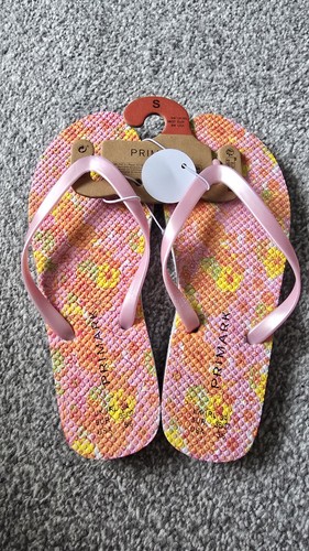 Primark flip flops - primark, floral
