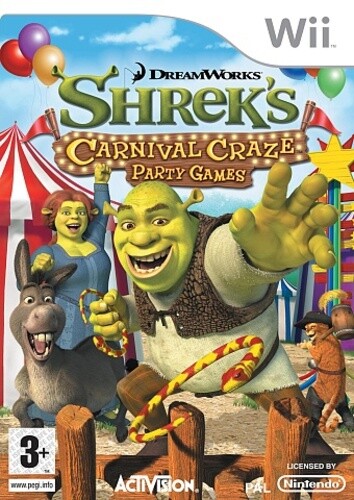 Shrek carnival craze - carnival, (wii)