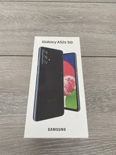 Samsung Galaxy A52s 5G  Awesome Black Mobile Phone BNIB Sealed