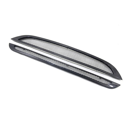 Carbon fiber front mesh - fiber,