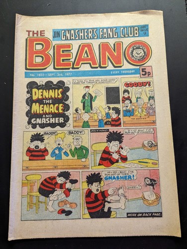 Beano comic 1833 september - no,