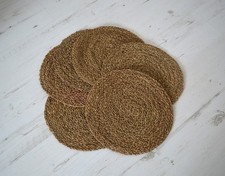 Vintage Set of 6 Natural