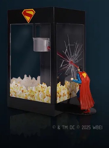 Superman heat vision popcorn - superman,
