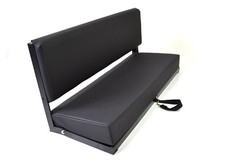 Exmoor Trim Land Rover 2 man bench seat in Black Vinyl - EXT002-BV (never used)