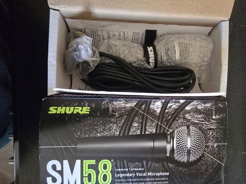 Shure sm58s dynamic vocal - shure,