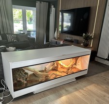 6ft White Reptile Vivarium