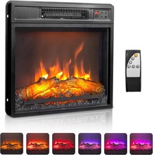 18" Electric Fireplace Insert