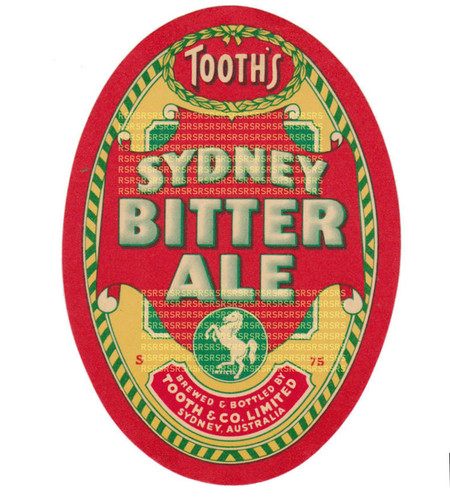 Sydney bitter sticker - bitter,