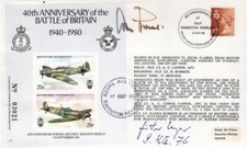 RAF C79 - RAF Swanton Morley 40th Anniv - Signed by Adolf Galland & 1 Other