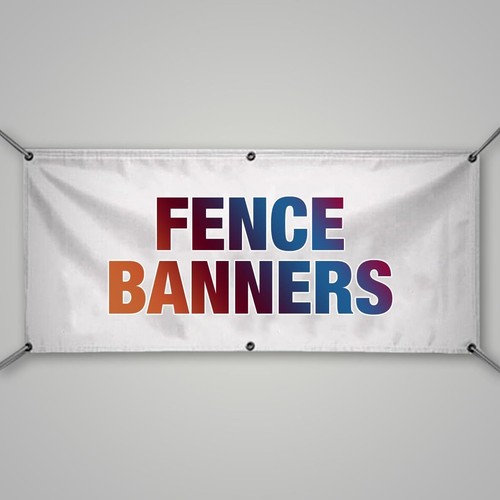 Personalised fence banner - personalised,