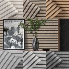 3D Wooden Slat Panelling