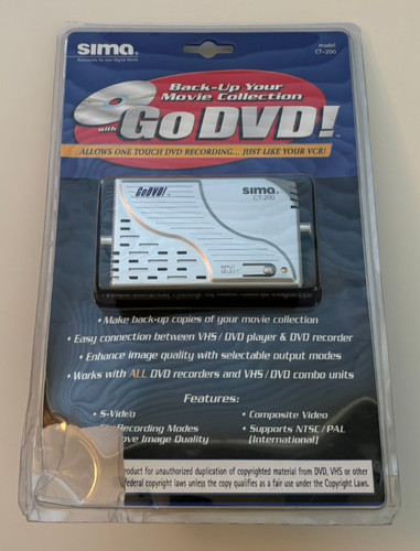 Sima 200 dvd - sima, ct-200