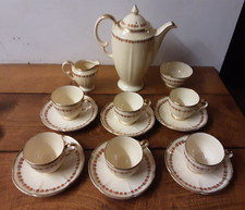 15pc Crown Devon Coffee Set