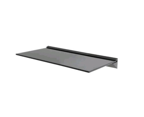 King single black tempered - single,