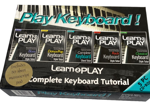 Play keyboard learn - pc, cd