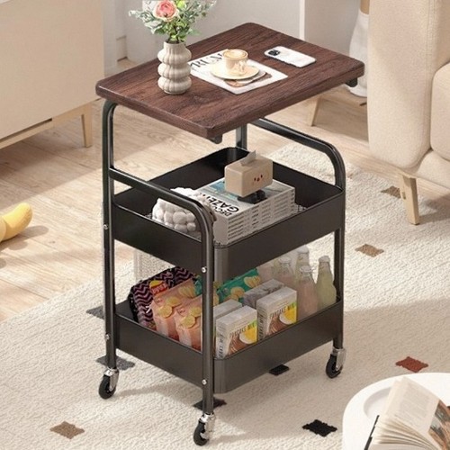 Tier rolling cart with - tier,