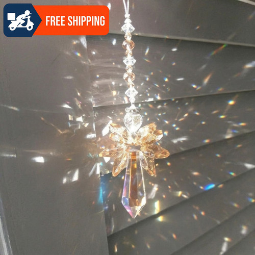 Rainbow guardian angel crystal - angel,