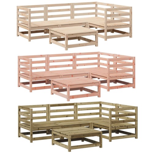 Piece garden sofa set solid - sofa,