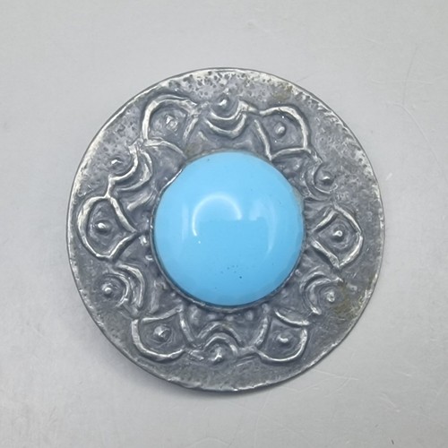 Vintage arts crafts brooch - &,