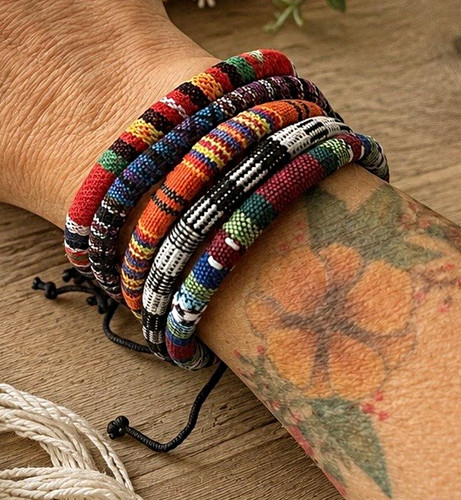 Bohemian multicolour woven - bohemian,