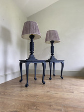 Pair of lamp tables