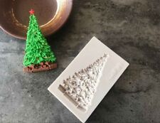CHRISTMAS TREE Silicone Fondant Cake Topper Mold Mould Chocolate Candy Baking 4