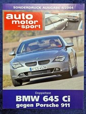 BMW 6 Series 645 Ci Comparison