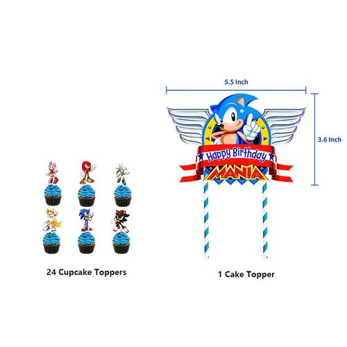 Sonic kids birthday blue - sonic,