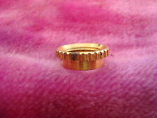 Vintage 1950's Gibson Les Paul Custom Black Beauty Gold Switch Nut Heavy Knurl