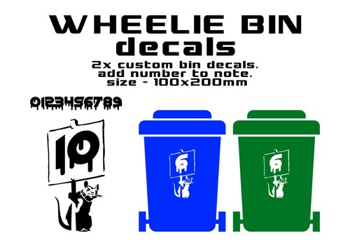 Set banksy rat wheelie - banksy,