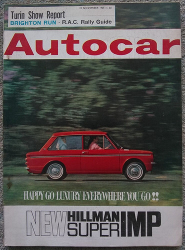 Autocar cobra - nov, 1965)