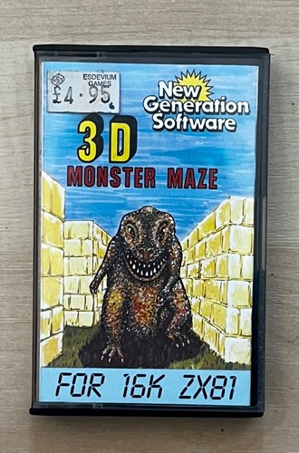 Zx81 monster maze - monster, new