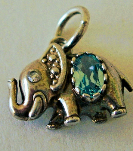 Vintage 925 elephant charm - vintage,