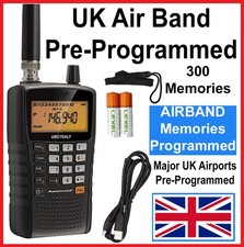 Uniden UBC75XLT Pre-PROGRAMMED