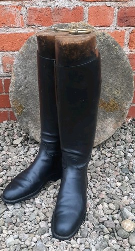 Vintage riding hunting boots - hunting,