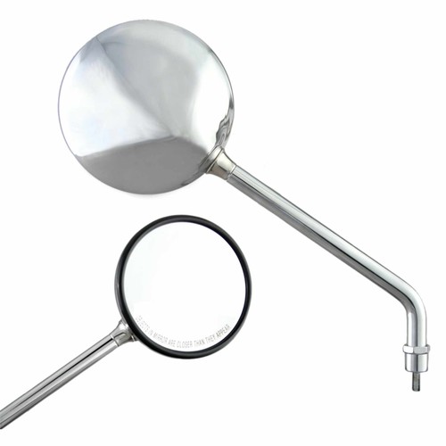 Mirror piaggio right chrome - right,
