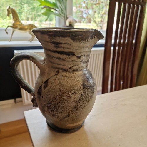 Large studio pottery jug - studio,