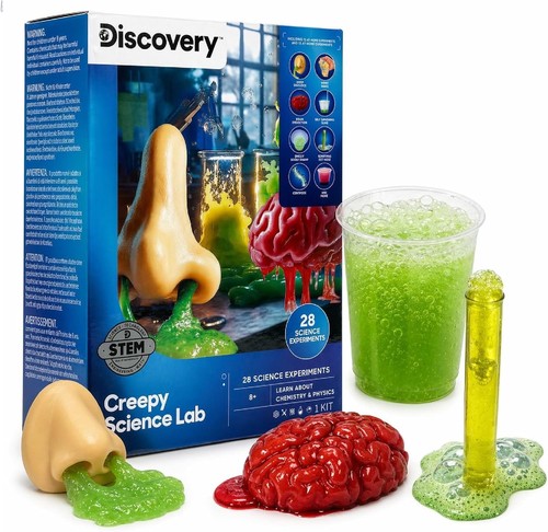 Discovery creepy science lab - discovery,