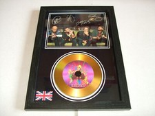 COLDPLAY    SIGNED   AUTOGRAPH  FRAMED   DISPLAY