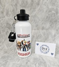 Personalised Roblox Aluminium Reusable Drinks Water Bottle