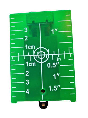 Green laser target - green,